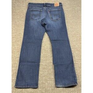 Levi's 414 Classic Straight Jeans Women’s 18W Blue Stretch Denim